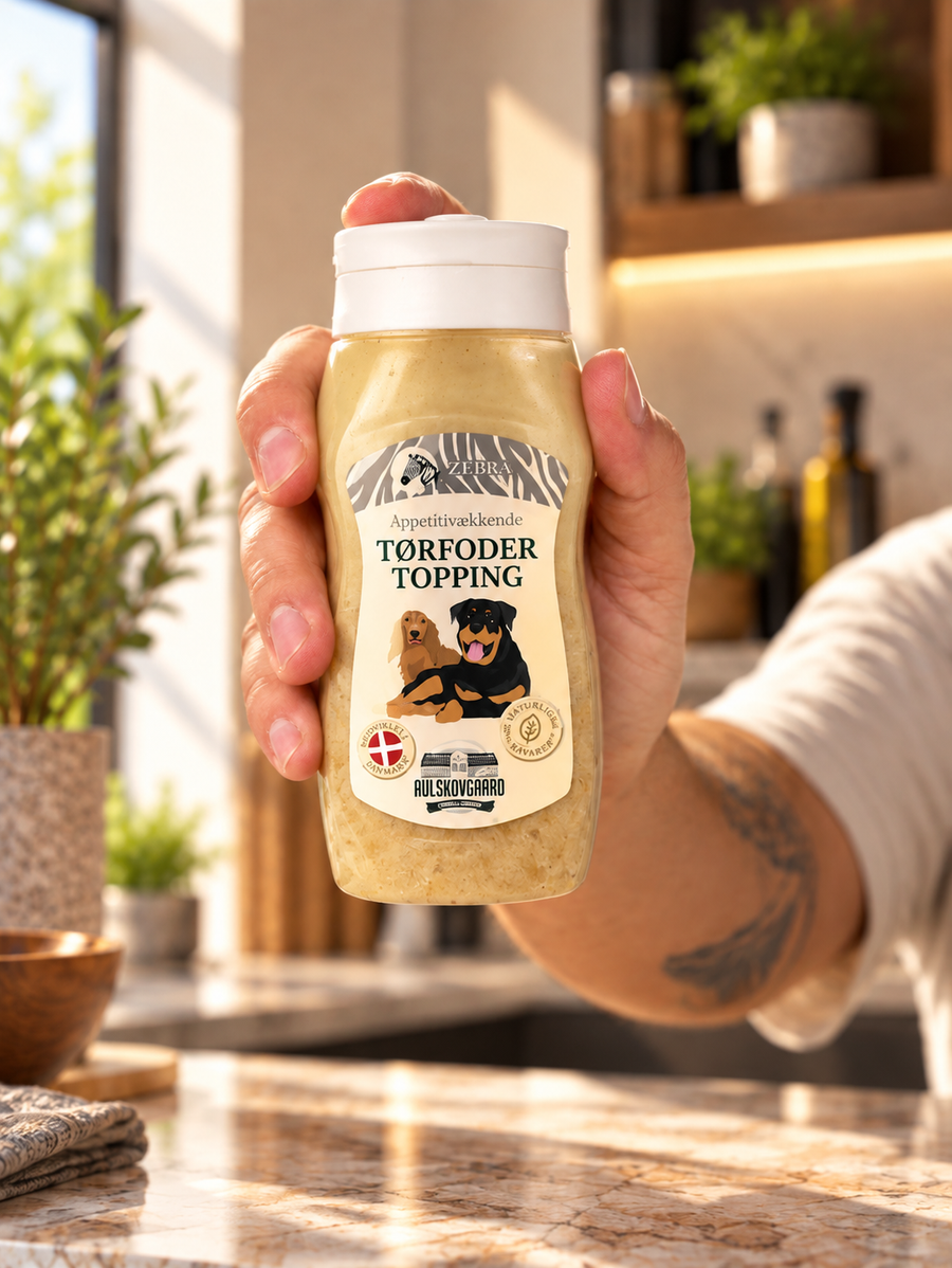 TORRFODER TOPPING MED ZEBRA