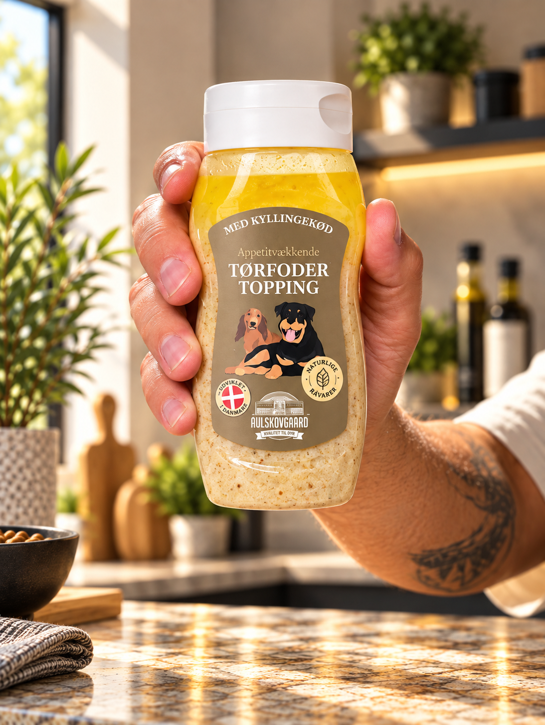 TORRFODER TOPPING MED KYCKLING