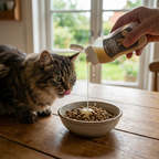 TORRFODER TOPPING MED FISK // KATT